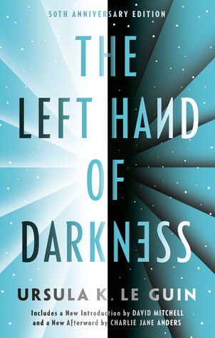 Book cover of The Left Hand of Darkness by Ursula K. Le Guin.